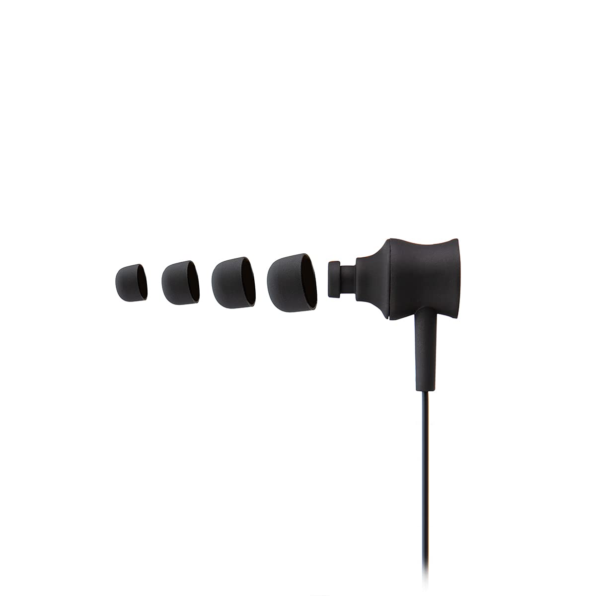 PureGear PureBoom Premium Tangle Free in-Ear Stereo Headphones with Built-in Mic, 3.5mm Wired Earbud for Laptops, Computers, iPhone, Android Phones…
