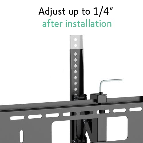 ynVISION.DESIGN Advanced Tilt TV Wall Mount Bracket - 40-65 inch TVs - Easy Tilt, Pull Out, and Swivel to Support Flexible Viewing Angles, Built-in