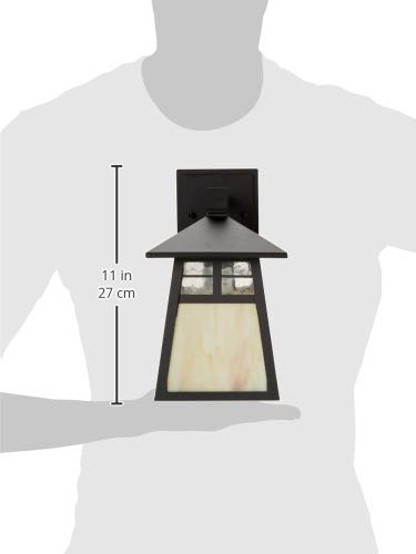 Elk Home 87050/1 Cottage 11'' High 1-Light Outdoor Sconce in Matte Black