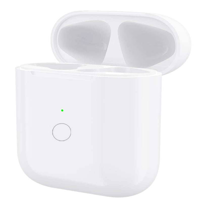 Wireless Charging Case Only for AirPods 1st 2nd gen ? Charger Case Compatible with AirPods 1/2 Gen Replacement Charger Cases, Support Bluetooth