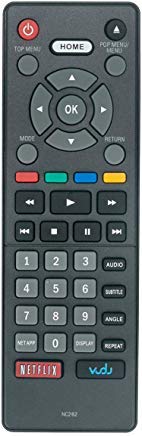 NC262UH NC262 Replace Remote Applicable for Magnavox Blu-ray Disc DVD Player MBP5320F MBP5320F/7F MBP5320 MBP5320/F7 MBP5320/F7F MBP5320/F7G