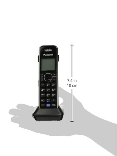 Panasonic Cordless Phone Handset Accessory Compatible with KX-TG6840 and KX-TG7870 Series Cordless Phone Systems - KX-TGA680S (Black)