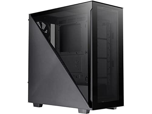 Thermaltake Divider 300 Triangular Tempered Glass Type-C (USB 3.1 Gen 2) Water Cooling Ready ATX Mid Tower Computer Case CA-1S2-00M1WN-00