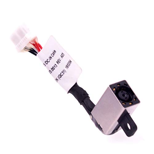 Deal4GO DC Power Jack Cable Harness Charging Socket for Dell Inspiron 15 5568 7569 7579 5578 7573 7570 13-5368 5378 7368 7378 Latitude 3390 0JDX1R