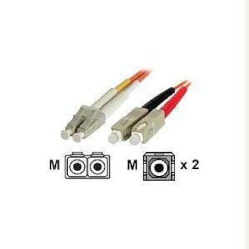 StarTech.com 1m Fiber Optic Cable - Multimode Duplex 50/125 - LSZH Fiber Jumper Cord - LC/SC