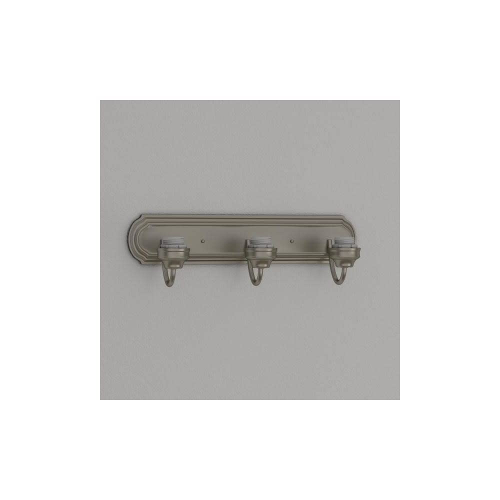 Westinghouse Lighting Corp 6300800 3-Light Wall Fixture, Nickel