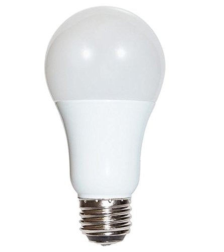 Satco S9316 - A19 LED Light Bulb; 3-Way; Frosted; 2700K; 120 Volt (6 LED Light Bulbs)