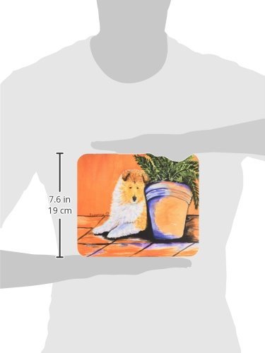 Caroline's Treasures SS8667MP Sheltie Mouse pad, hot pad, or Trivet, Large, Multicolor