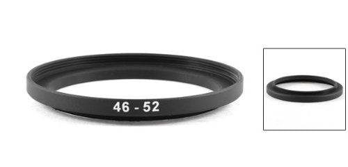 uxcell 46mm-52mm 46-52mm Aluminum Step Up Adapter Ring for Digital SLR Camera