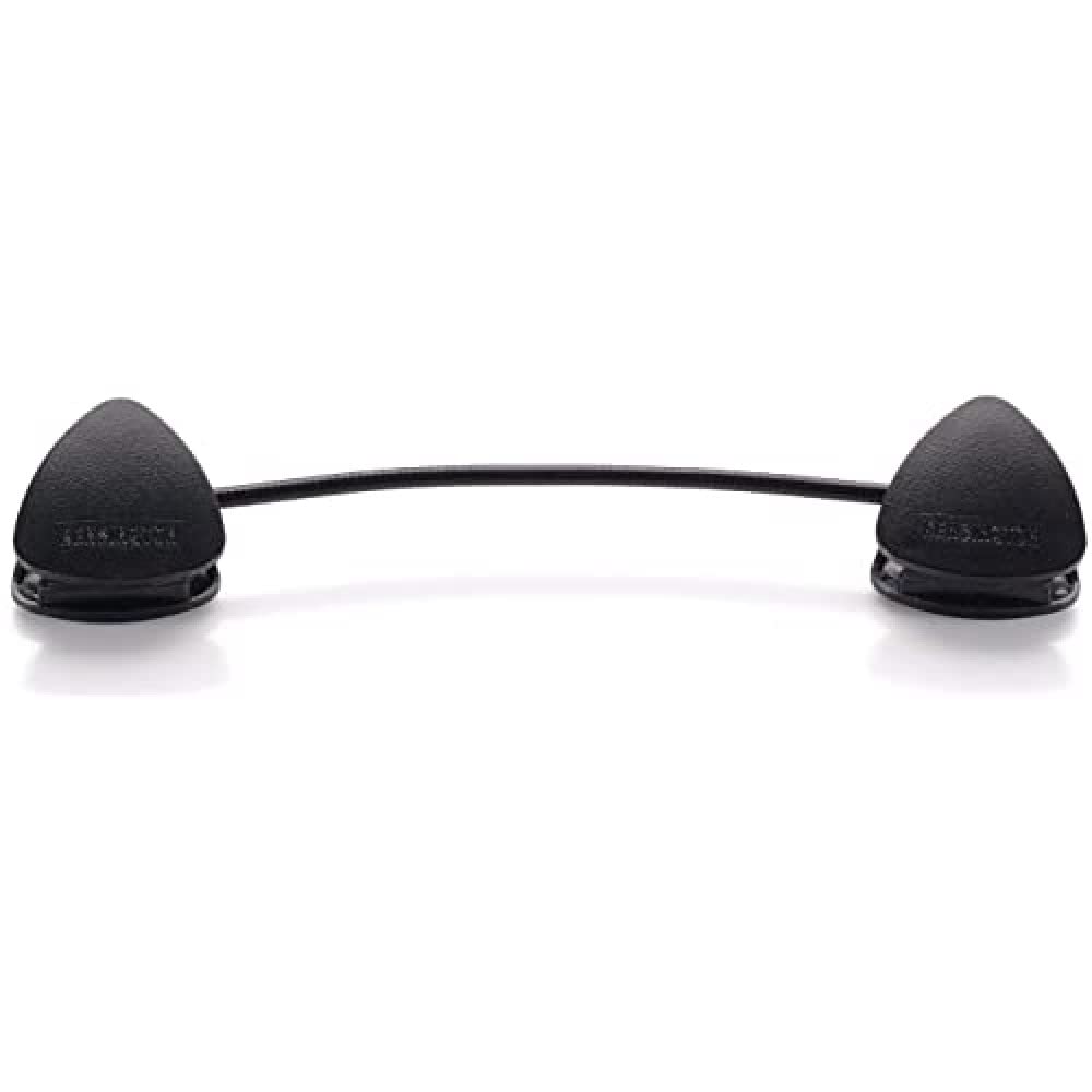 Kensington Flexclip Gooseneck Copyholder, Monitor/Laptop Mount, Plastic, Black