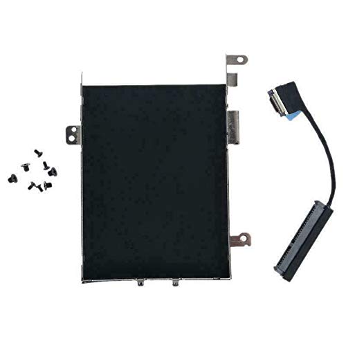 Huasheng Suda SSD SATA Hard Drive Caddy Bracket VX90N 0VX90N + HDD Cable Connector 4G9GN 04G9GN for Dell Latitude E5570 5570 Precision 15 3510 M3510
