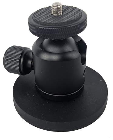 AttachMount 66mm Magnet with HD Swivel 44lbs Holding 1/4-20" Thread for Cameras Go-Pro Work Lights
