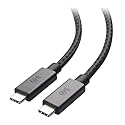 Cable Matters Braided Long USB C Cable 10 ft with Fast Charging, Up to [100W Charging, 480Mbps Data Transfer], No Video Support, Black, USB C Charger