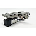 Titanium Plated Headshell, Mount, Cartridge and Conical stylus, needle for Sansui FR-D4, SR-737, SR-838, FR-D35, SR-525, SR-929, SR-636