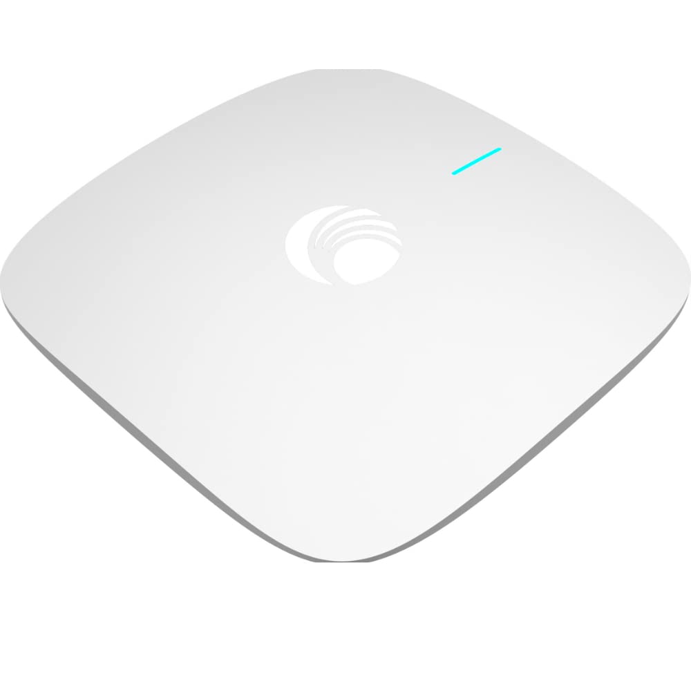 Cambium Networks cnPilot e410 Wi-Fi 5 Indoor Commercial Wireless Access Point (WAP) - US - Powered by PoE - Enhanced Roaming up to 1000 Devices - 2x2