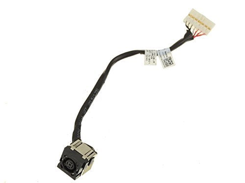 New AC DC Jack Power Plug in Charging Port Connector Socket with Wire Cable Harness Replacement for Dell Inspiron 14R (5421/5437) / 14 (3421/3437)