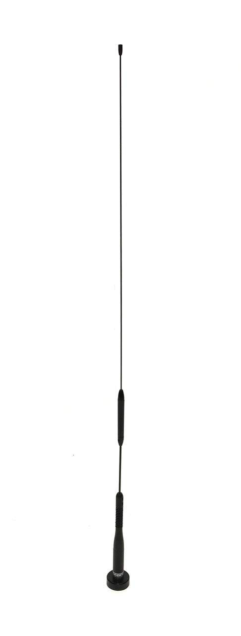SS-680SBNMO Comet 2M/70cm Mobile Spring Antenna (Black) 2.15/4.15, 27", NMO