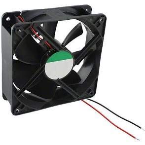 MEC0381V3-000U-A99, DC Fan, MEC0381V3-000U-A99, 12V, 120x120x38mm, 93CFM, 2.9W, 37dBA, 2100RPM, 2 Wire Leads