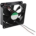 MEC0381V3-000U-A99, DC Fan, MEC0381V3-000U-A99, 12V, 120x120x38mm, 93CFM, 2.9W, 37dBA, 2100RPM, 2 Wire Leads