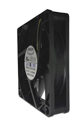 Everflow 70x70x15mm PWM Dual Ball Bearing 12 Volt Fan #R127015BU