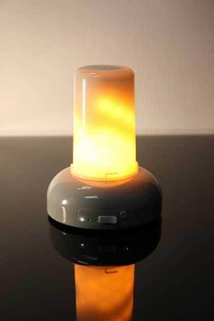The Light Garden - Regular FlameIllusion Advanced Digital Flame Simulation Fire Module - 3.5" x 4.5" - Rechargeable - Indoor - Remote Ready