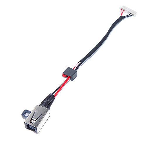Charging Port DC in Power Jack Cable Replacement for Dell Inspiron 17-5755 17-5758 17-5759 DC30100TT00 37KW6