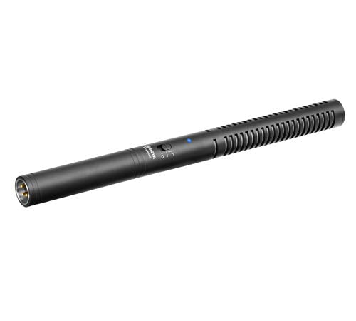 BOYA XLR Microphone BY-BM6060 Super-Cardioid Shotgun Condenser Microphone with 24 48V Phantom Power for Camera Film Interview ENG/EFP Outdoor