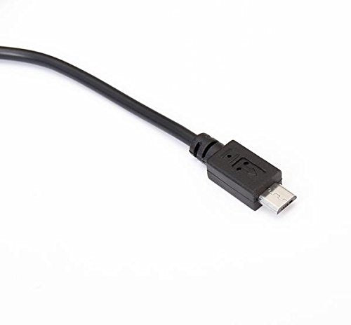 OMNIHIL [6.5 FT] AC/DC Power Adapter 5V 2A (2000mA) Micro USB Compatible with Zoom Q2n Handy HD Video Audio Recorder