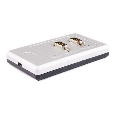 Hi-Speed USB to 2 Port Serial RS232 Adapter