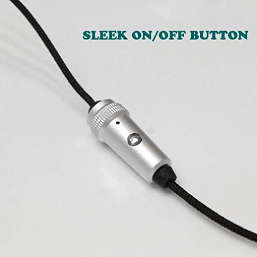 Wired Earphones Hi-Fi Sound Headphones for Moto G Stylus 5G - Handsfree Mic Headset Wooden Earbuds in-Ear Earpieces Microphone Compatible…