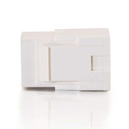 C2G 03345 Snap-In HDMI F/F Keystone Insert Module, TAA Compliant, White - TAA Compliant