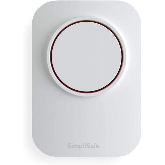 SimpliSafe 105dB Auxiliary Siren - Compatible with Gen 3 Home Security System