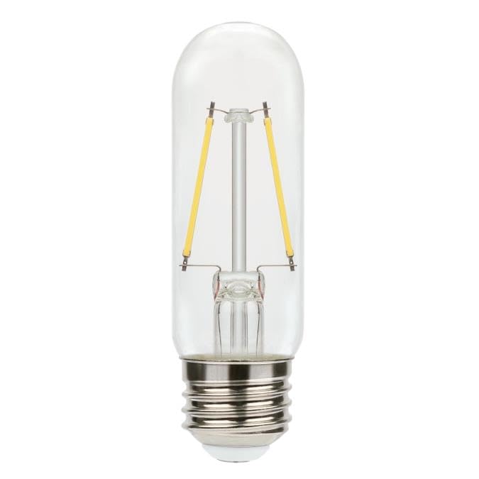 Westinghouse Lighting 5339000 3.5 Watt (60 Watt Equivalent) T10 Dimmable Clear Filament LED Light Bulb, Medium Base