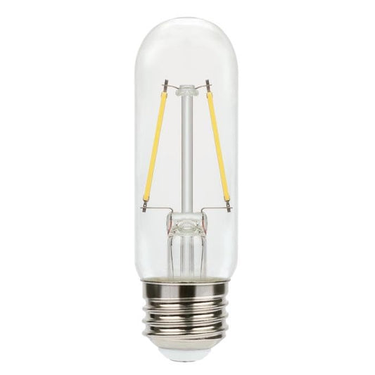 Westinghouse Lighting 5339000 3.5 Watt (60 Watt Equivalent) T10 Dimmable Clear Filament LED Light Bulb, Medium Base