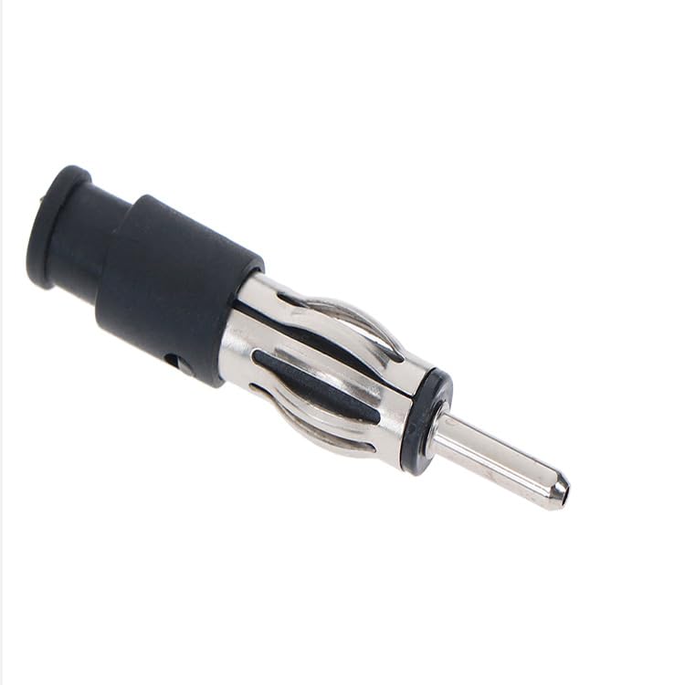 CCeCCe 5 Pack Car Radio Antenna DIN Plug Replacement Car Stereo Antenna Teminal End Male Jack for Car Audio Head Unit CD Player AM FM Hidden