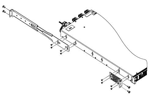 RW RoutersWholesale 19"" Rack Mount Kit Compatible/Replacement for Cisco Catalyst 3850 Series Switch / C3850-RACK-KIT=