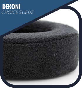 Dekoni Audio Choice Ear Pads for Audeze LCD Headphones (Choice Suede)