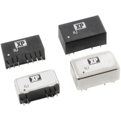 XP POWER IU1205SA Power Supply; Wide Input 2W 5V 0.4A, 9-18Vin Isolated Single Output DC-DC Converter