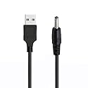 axGear USB to DC DC Barrel Jack Power Cable Adapter Wire Connector 3.5 x 1.35mm