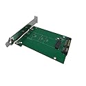 M.2 SATA SSD to SATA III Adapter with PCI-e Bracket