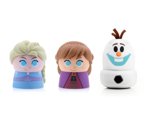 Disney Frozen 2 Bitty Boomers Bluetooth Speakers - 3 Pack Elsa, Anna, Olaf