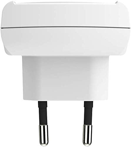 SKROSS - European 2 Pin Charger with 2 USB 2.4 A Ports for Charging 2 Phones or Tablets - Perfect for Charging Your Devices While in Europe
