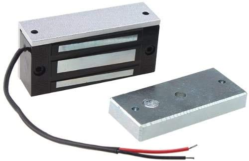 AGPtek® 60kg 130LBs Holding Force Electric Magnetic Lock for Door Access Control System Electromagnet Fail-Safe NC Mode