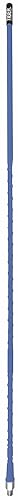 Everhardt TSM2-BL 2 ft. 0.75 Wave CB Antenna with Weather Trap & 0.38 x 24 in. Threaded Base44; Blue