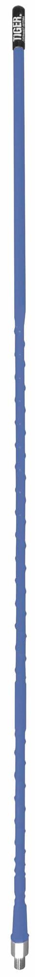 Everhardt TSM2-BL 2 ft. 0.75 Wave CB Antenna with Weather Trap & 0.38 x 24 in. Threaded Base44; Blue