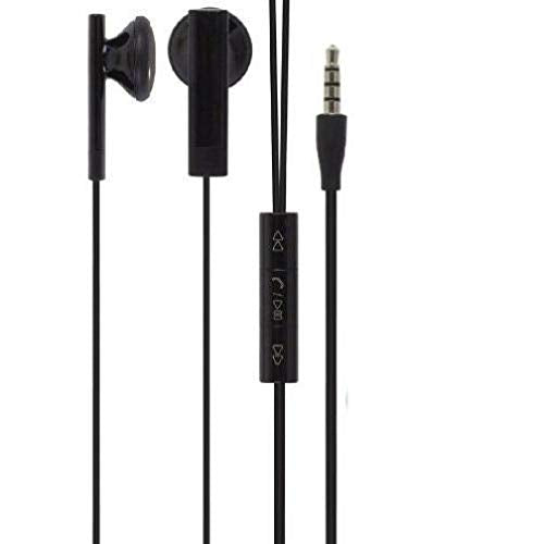 Wired Earphones Headphones Handsfree Mic 3.5mm for Moto G5S Plus, Headset Earbuds Earpieces Microphone Compatible with Motorola Moto G5S Plus