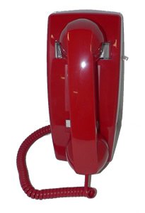 255447-VBA-NDL Wall No Dial Red (ITT-2554NDL-RD) -