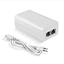 10Gbps PoE+ Injector 30W IEEE802.3at/af Compliant, Supplies PoE(15.4W) or PoE+(30W) Power Over Ethernet Distances Up to 328ft, PoE Injector Adapter