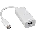 Nippon Labs USB 3.1 Type C Male to Gigabit Ethernet Female Adapter, White 30UC-CGB