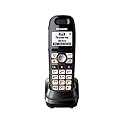 Panasonic Cordless Phone Handset Accessory Compatible with KX-TG6592T Cordless Phone System - KX-TGA659T (Black), Titanium Black